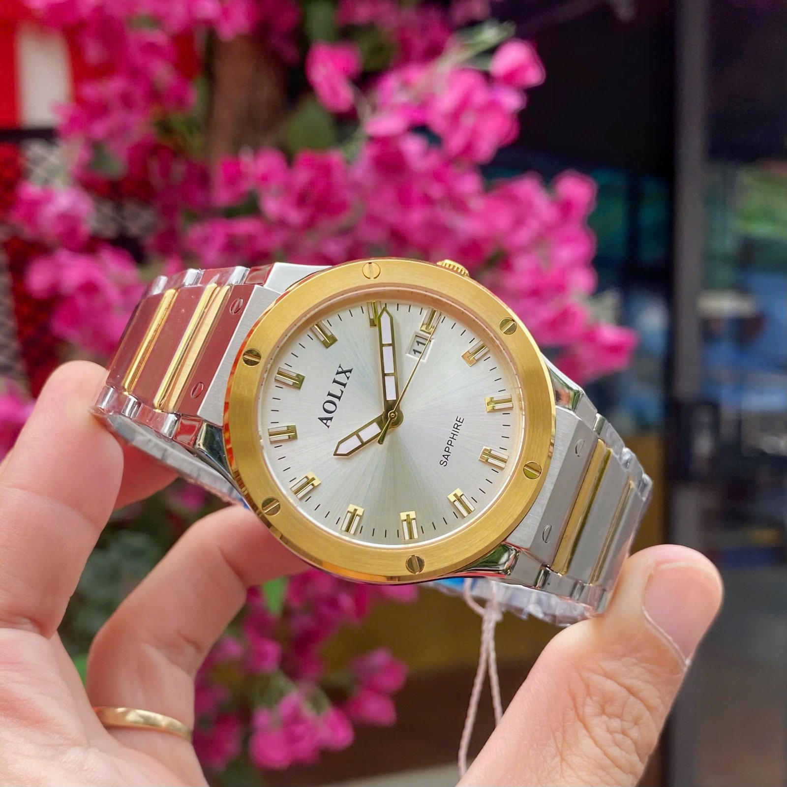 ĐỒNG HỒ NAM Aolix AL9199M – Tiểu Royal Oak - Giá Sinh Viên