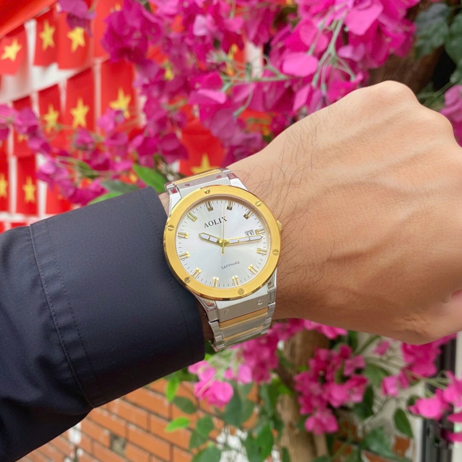 ĐỒNG HỒ NAM Aolix AL9199M – Tiểu Royal Oak - Giá Sinh Viên