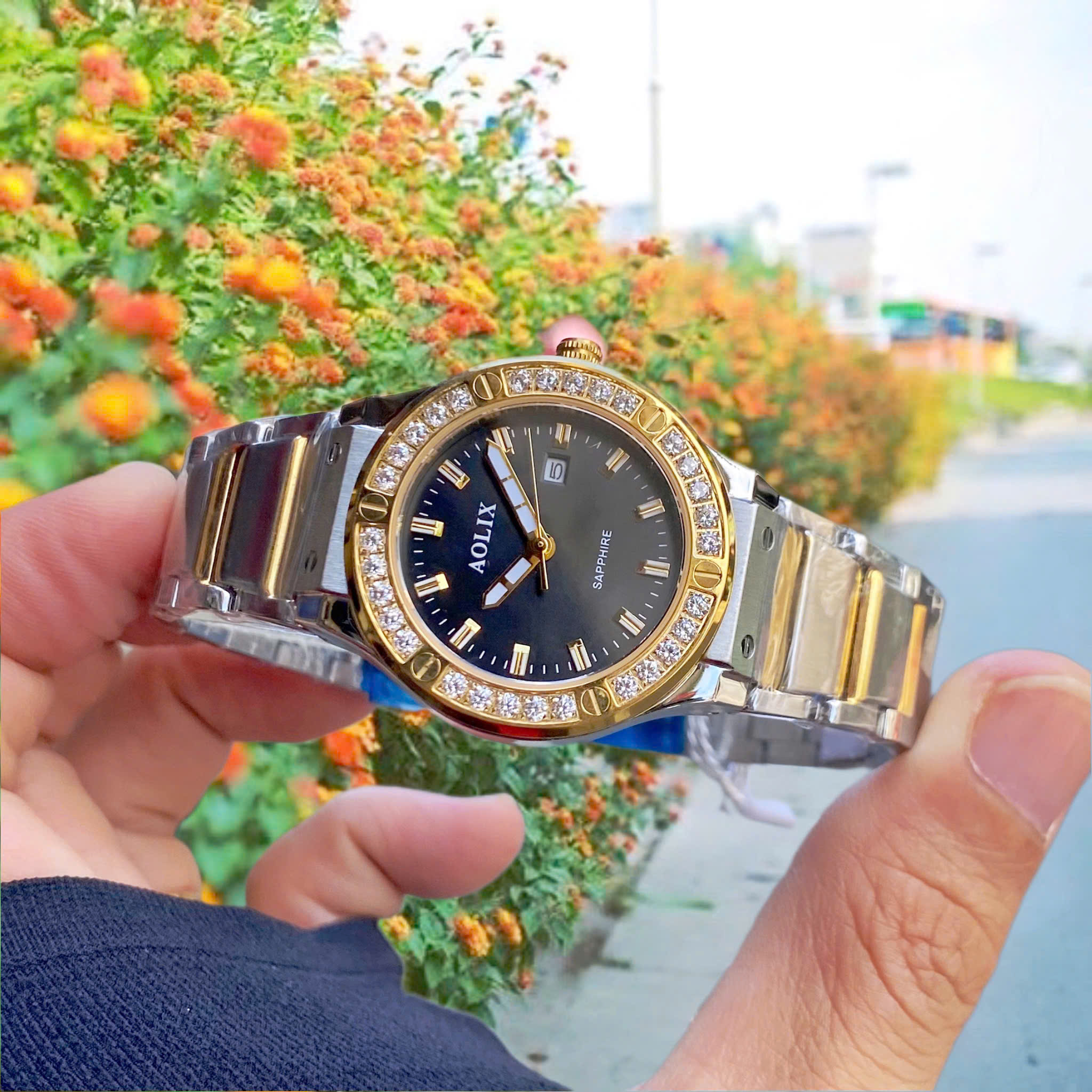 Dông Hồ Cặp Đôi Aolix AL9203G và AL9203L – Nâng tầm phong cách, gắn kết yêu thương