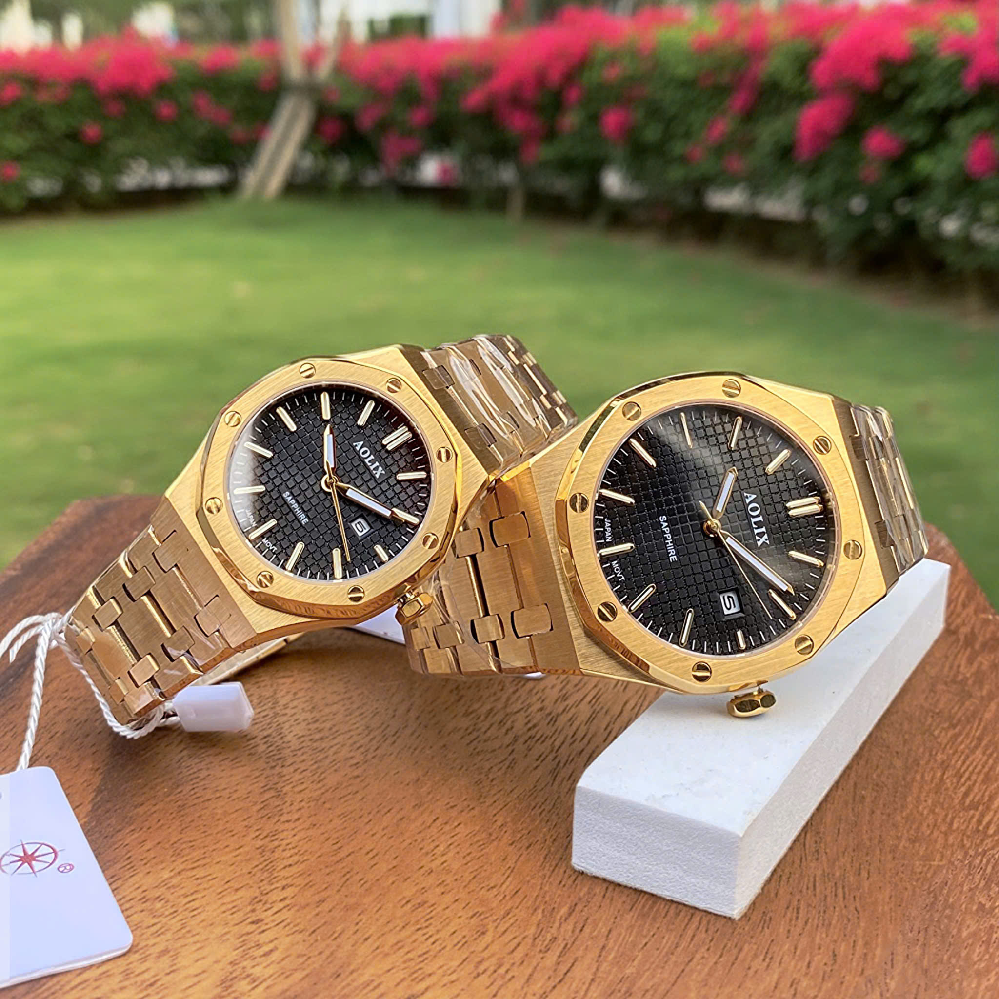 Đồng Hồ Cặp Đôi Aolix AL9204G & AL9204lL : Biểu Tượng Tình Yêu Hoàng Gia