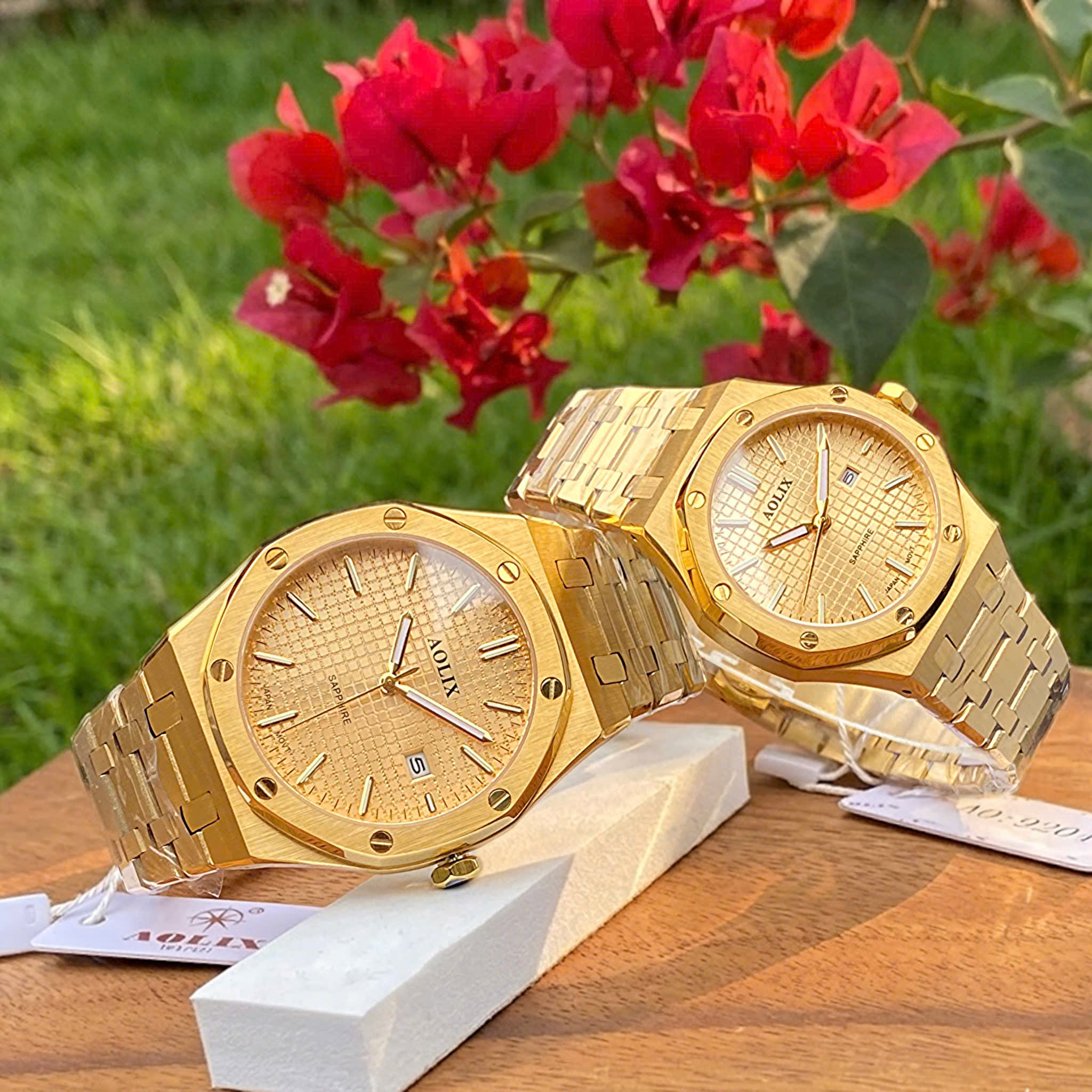 Đồng Hồ Cặp Đôi Aolix AL9204G & AL9204lL : Biểu Tượng Tình Yêu Hoàng Gia