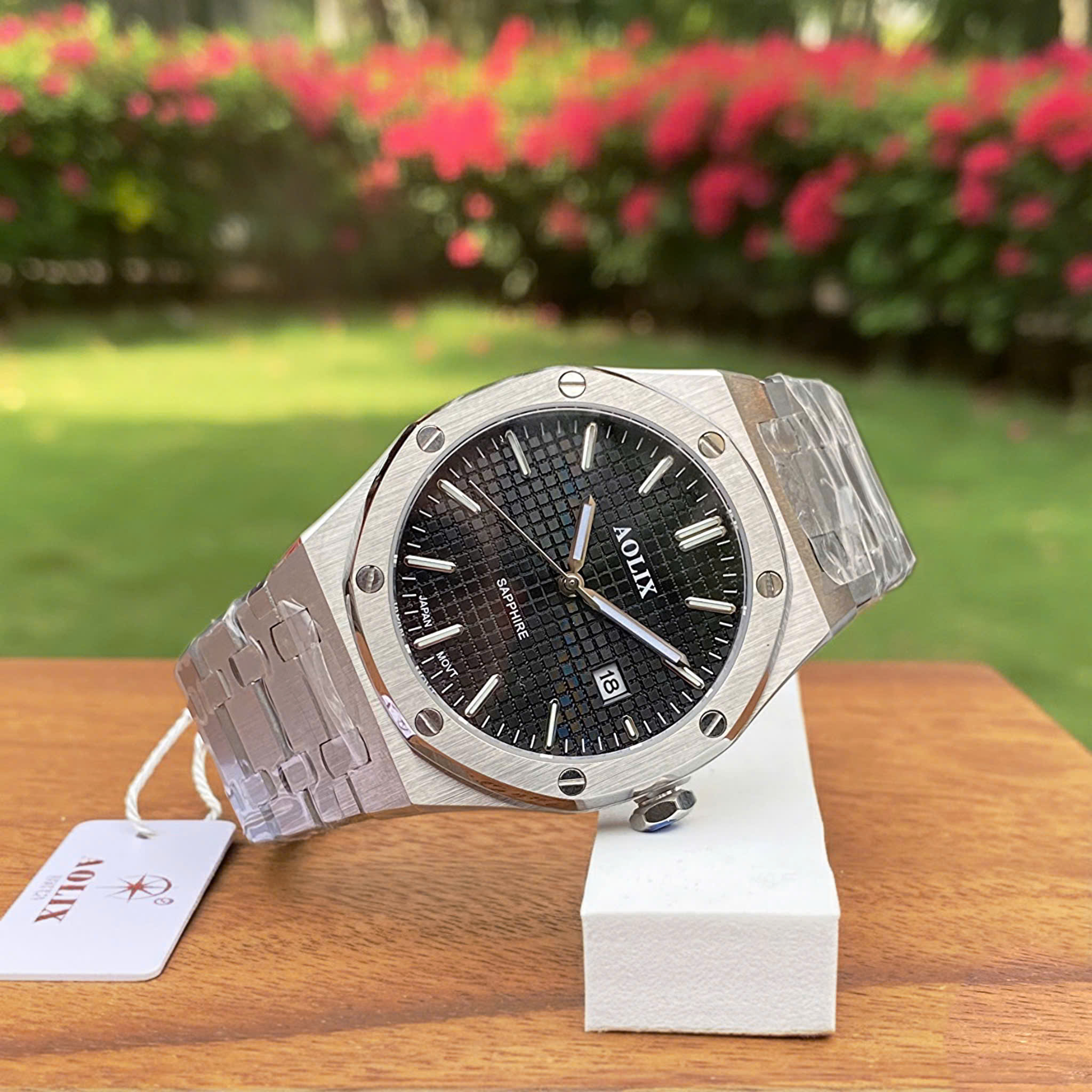 Đồng Hồ Nam Aolix AL9204G: Tiểu Audemars Piguet Của Giới Bình Dân