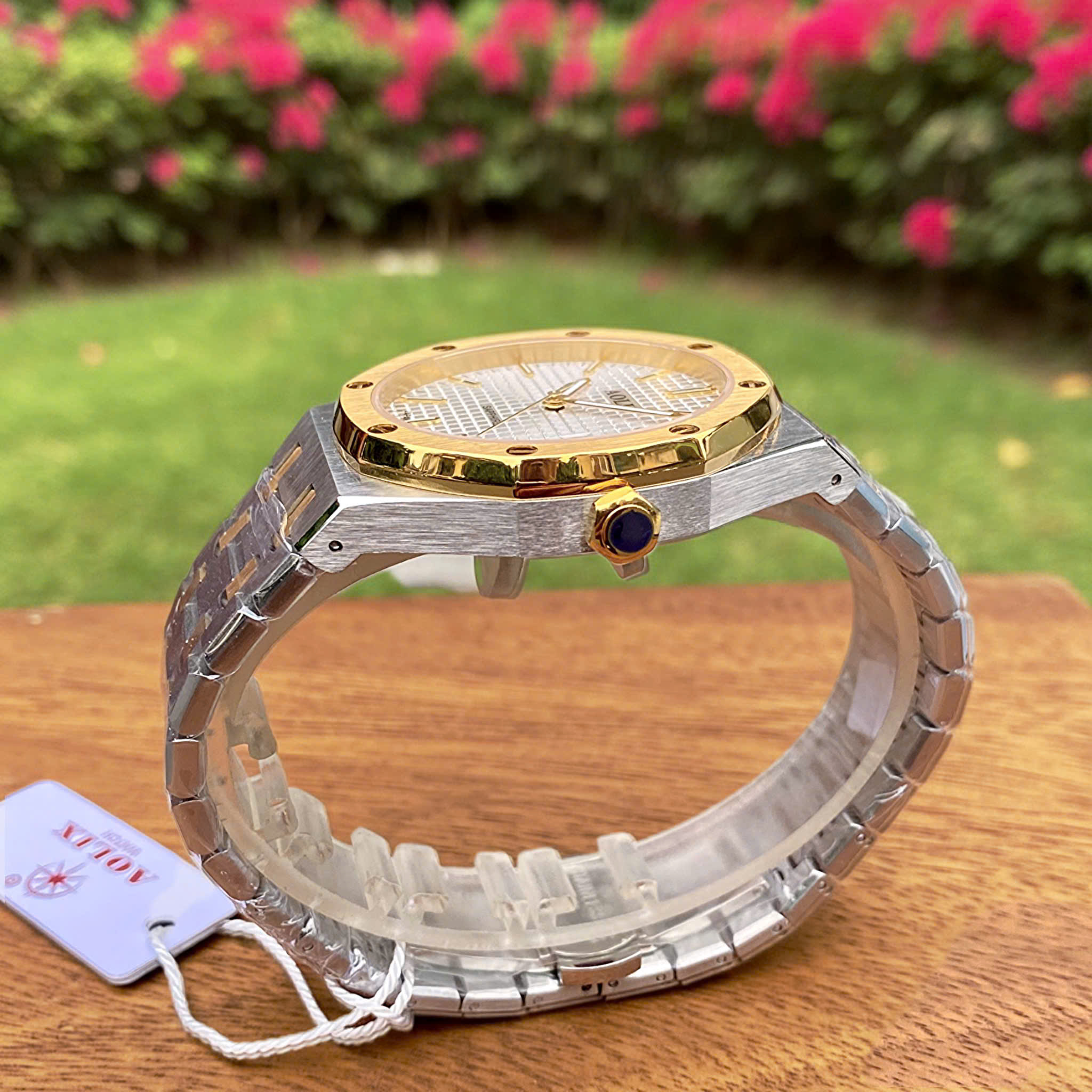 Đồng Hồ Nam Aolix AL9204G: Tiểu Audemars Piguet Của Giới Bình Dân