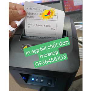 Máy in chốt đơn Livestream Facebook D200UL