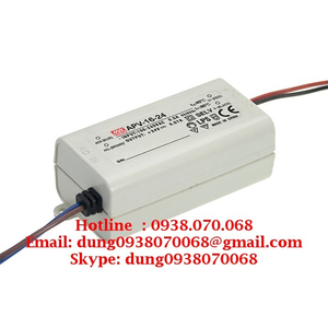 Bộ nguồn mean well APV-16-5, APV-16-12, APV-16-15, APV-16-24