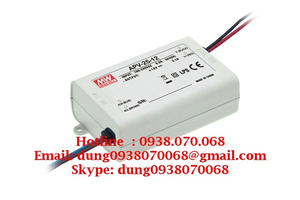 Bộ nguồn mean well APV-25-5, APV-25-12,APV-25-15,APV-25-24,APV-25-36