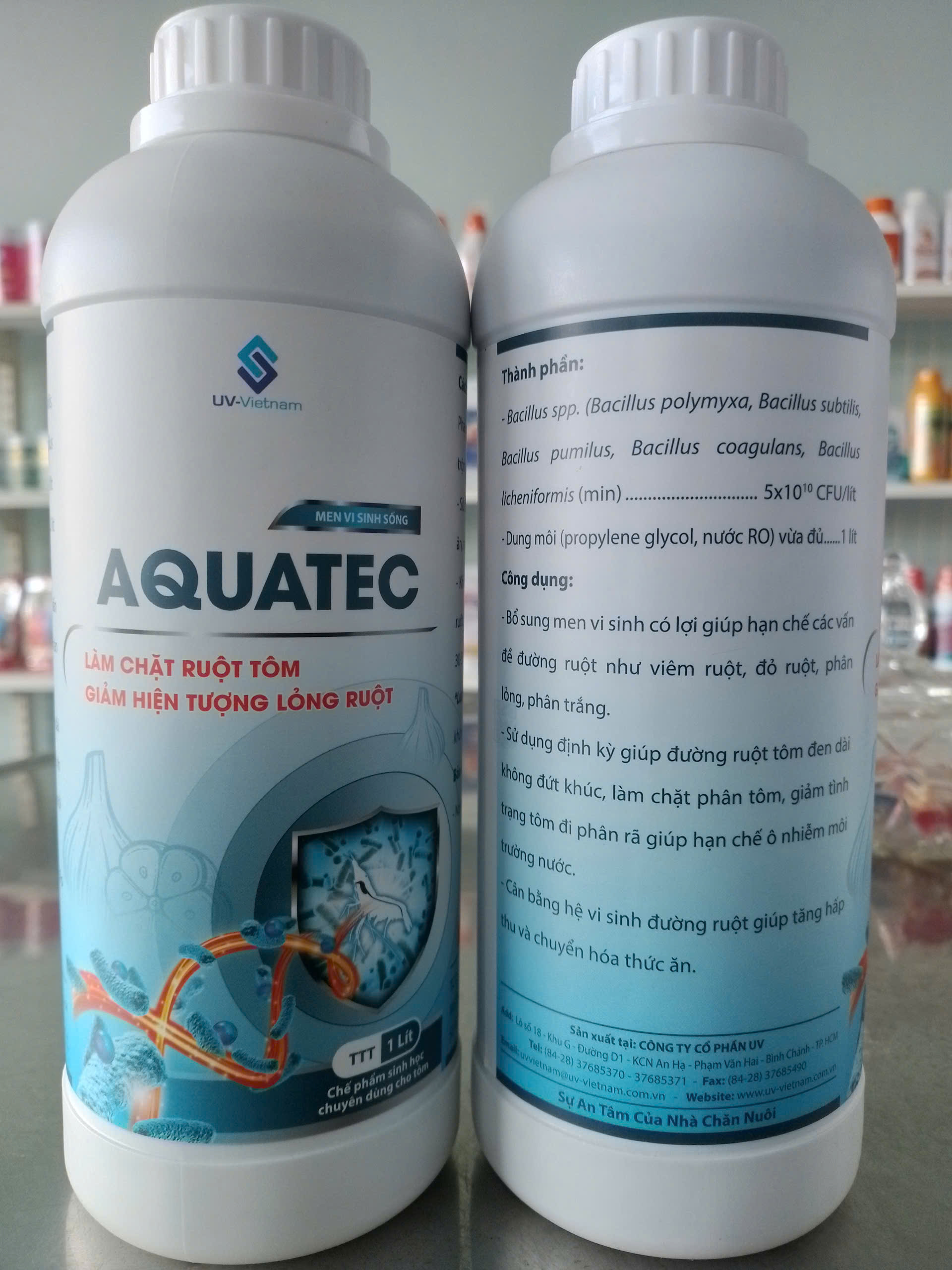 AQUATEC UV - MEN VI SINH SỐNG