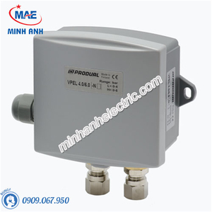 Cảm biến chênh áp nước VPEL 4.0/6.0 (0-6 Bar, 4-20mA/0-10V)