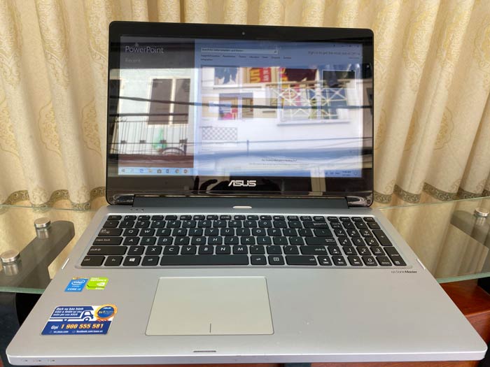 ASUS TP550LD/ RAM 8gb/ CORE I3-4030U/ SSD 128GB/ NVIDIA 820M / MÀN 15.6” cảm ứng