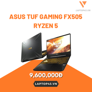Asus TUF Gaming FX505 Ryzen 5 3550H 8 ( CPU) SSD 512G Ram 8G VGA GTX1050 15.6FHD Full AC