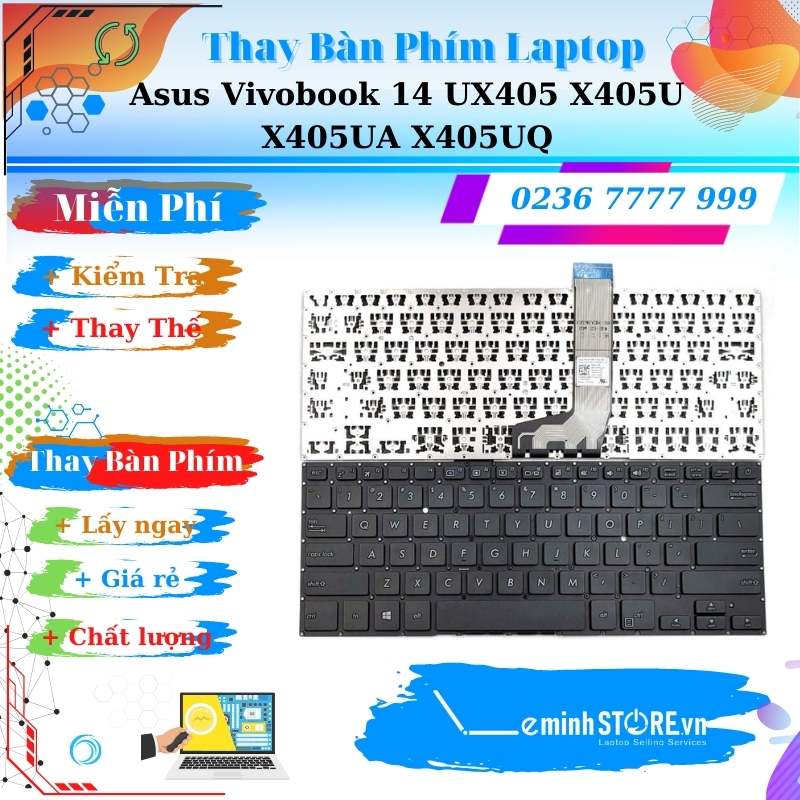 Bàn Phím Laptop Asus X541N X541NA X541NC Giá Rẻ Tại Đà Nẵng