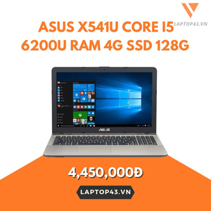 Asus X541U Core i5 6200U Ram 4G SSD 128G 15.6 FHD