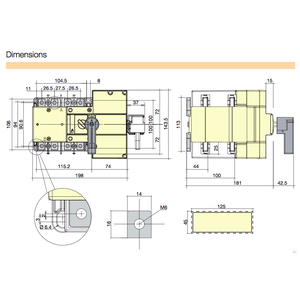 ATS Socomec 4P 125A