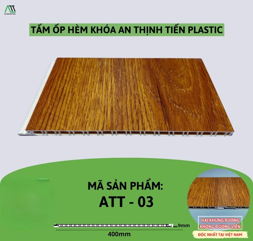 ATT- Tấm ốp nano kép AN THỊNH TIẾN cao cấp tại Đà Nẵng