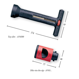 Bộ dụng cụ làm đầu cáp Intercable AV6300