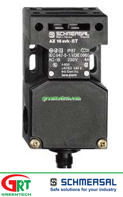 AZ 16ZVK | Schmersal | Safety Door sensors | Schmersal Việt Nam