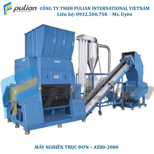 MÁY NGHIỀN TRỤC ĐƠN - Model: AZ80-2000