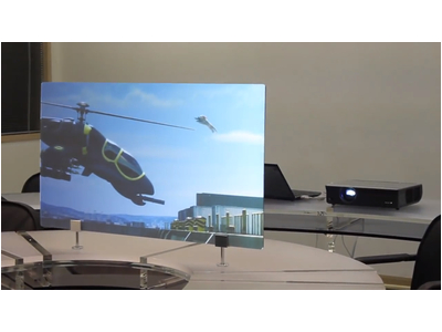 sơn mặt kính chiếu hai mặt trước và sau