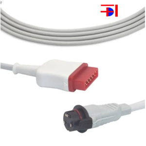 Cáp đo huyết áp xâm lấn cho máy GE (IBP cabble)
