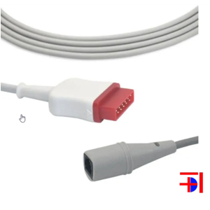 Cáp đo huyết áp xâm lấn cho máy GE (IBP cabble)