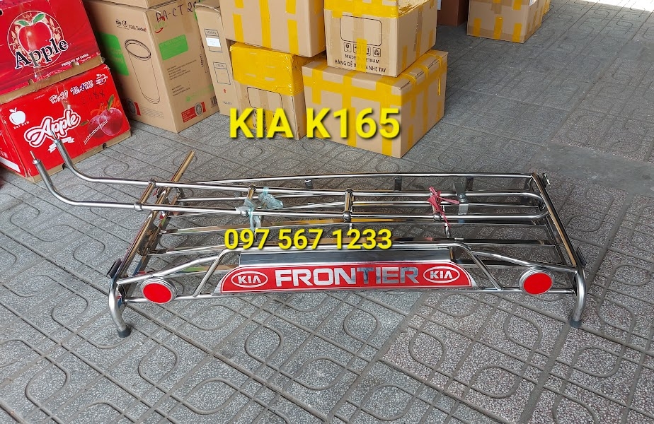 BA GA MUI INOX XE TẢI KIA - MIỄN PHÍ LẮP ĐẶT