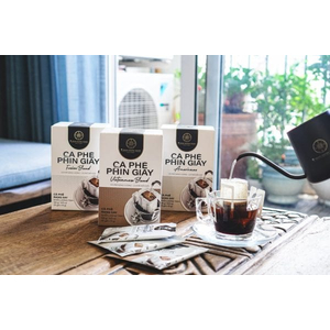 Hộp Quà Cà Phê Phin Giấy