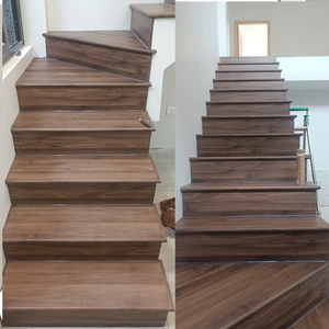 Bậc cầu thang nhựa giả gỗ AV-STAIR-HM CỐT ĐẶC