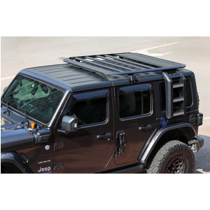 Baga Mui Giá Nóc Kèm Thang Lên Xuống Jeep Wrangler JL 2024