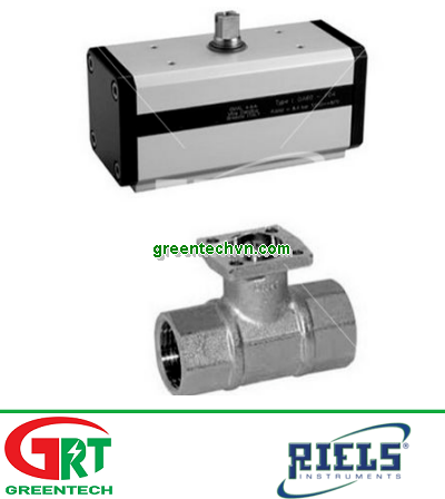 Ball valve / pneumatic / regulating / for air DA | Van điều khiển khí nén| Reils Instruments Vietnam