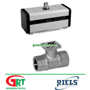 Ball valve / pneumatic / regulating / for air DA | Van điều khiển khí nén| Reils Instruments Vietnam