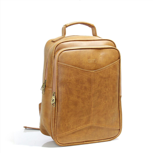 Balo đựng laptop unisex CNT BL58 thời trang-BÒ NHẠT