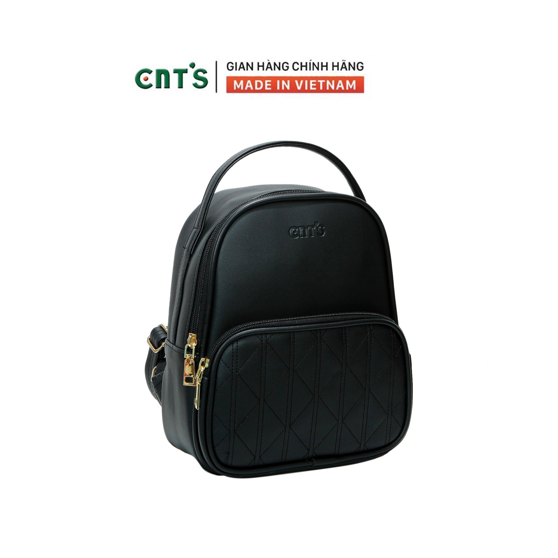 Balo nữ CNT BL75 thời trang cao cấp,năng động ĐEN