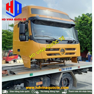 Bán, bàn giao cabin tổng thành thay thế xe đầu kéo 2 cầu DAYUN DYX10 cho khách hàng Quảng Ninh