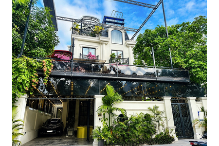 Bán Biệt thự Châu Âu KĐT Pháp Vân, Bể Bơi, Kinh doanh đỉnh cao, 273m2, 4 Tầng