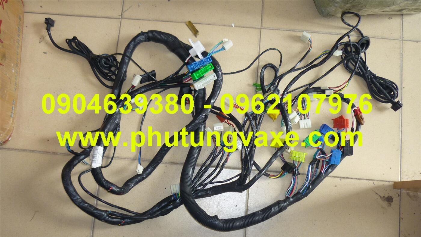 bán bộ dây điện tổng thành cabin máy gầm xe faw J5, Faw j6, faw đầu kéo 4143