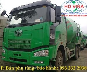 bán bơm nước xe trộn bê tông FAW 350 J6 CA5250 động cơ CA6DL2-35E3F chính hãng, bảo hành giá tốt