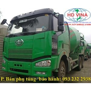 bán bơm nước xe trộn bê tông FAW 350 J6 CA5250 động cơ CA6DL2-35E3F chính hãng, bảo hành giá tốt