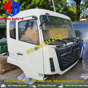 Bán cabin xe tải Dongfeng mặt nạ đời mới máy điện. Cabin xe thùng, ben, đầu kéo, chuyên dụng Dongfeng...