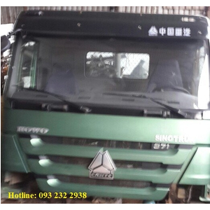 Bán cabin Howo cũ đời cao HW76 1 giường nằm chính hãng Tải thùng, đầu kéo, xe ben, xe trộn bê tông..