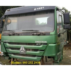 Bán cabin Howo cũ đời cao HW76 1 giường nằm chính hãng Tải thùng, đầu kéo, xe ben, xe trộn bê tông..