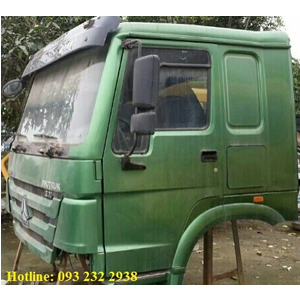 Bán cabin Howo cũ đời cao HW76 1 giường nằm chính hãng Tải thùng, đầu kéo, xe ben, xe trộn bê tông..