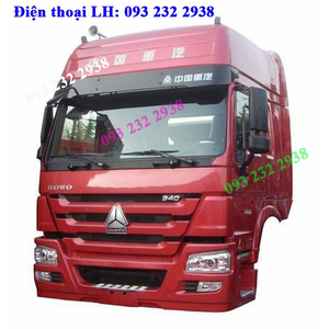 bán cabin Howo nóc cao HW79, tải thùng, đầu kéo, xe ben, xe trộn bê tông, cabin Howo mặt quỷ giá tốt