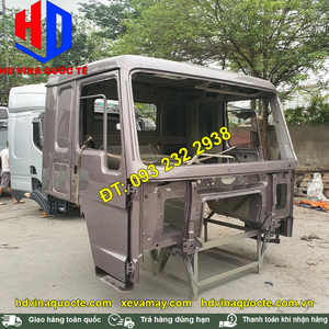 Bán cabin mộc xe ben HowoV7G 380 Howo sàn thấp phẳng