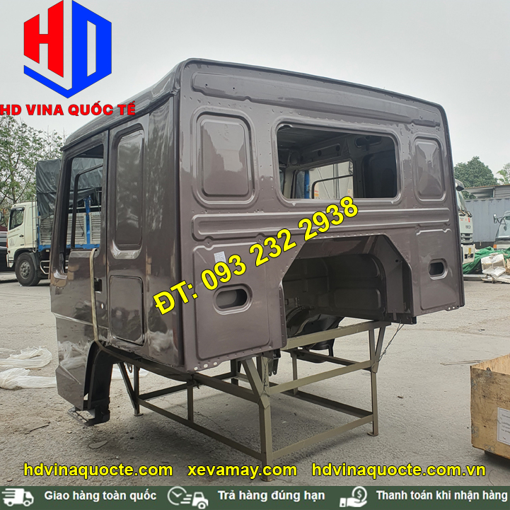 Bán cabin mộc xe ben 3 4 chân Howo V7G 380 Ps HP