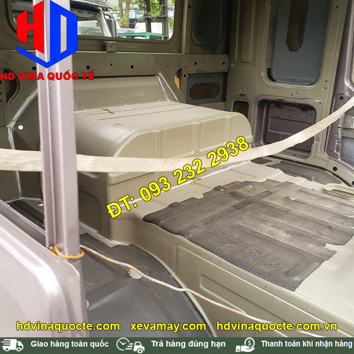 Bán cabin mộc xe ben 3 4 chân Howo V7G 380 Ps HP