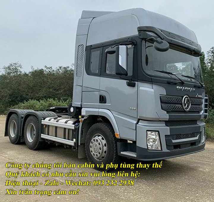 bán cabin mộc xe đầu kéo Shacman X3000