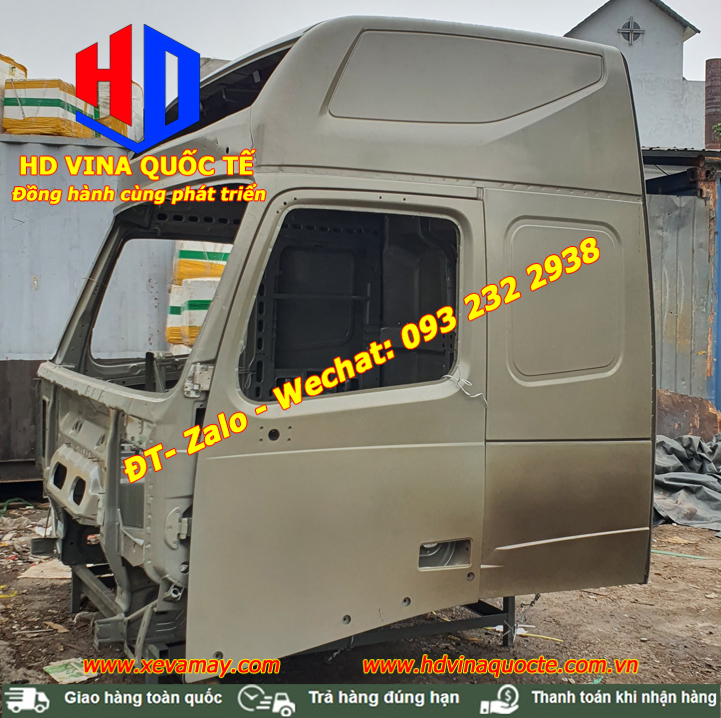 Bán Cabin Mộc Xe Đầu Kéo Howo SITRAK 440 T7H lưng lồi.