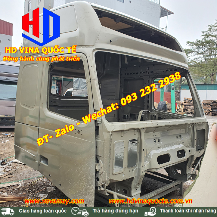 Bán Cabin Mộc Xe Đầu Kéo Howo SITRAK 440 T7H lưng lồi.