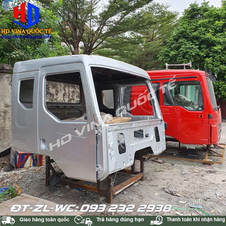BÁN CABIN MỘC THAY THẾ XE THÙNG CHENGLONG 507 NÓC THẤP – MÁY 310, 330, 350, 375, 400 HP
