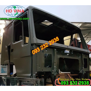 Bán cabin mộc xe ben 3 chân, 4 chân HOWO đời mới, sàn phẳng, sàn thấp